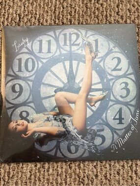 Laufey's A Matter of Time Album Vinyl (Timeless Blue Edition)